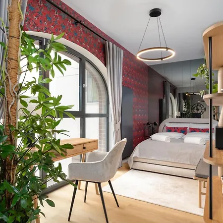 Luxury Art Centrum Plac Wolnosci Lägenhet