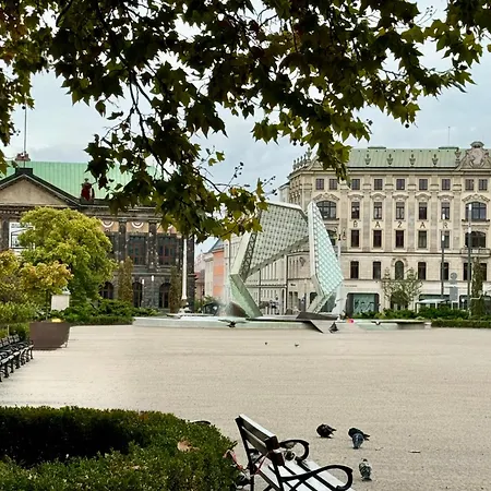 Luxury Art Centrum Plac Wolnosci Lägenhet