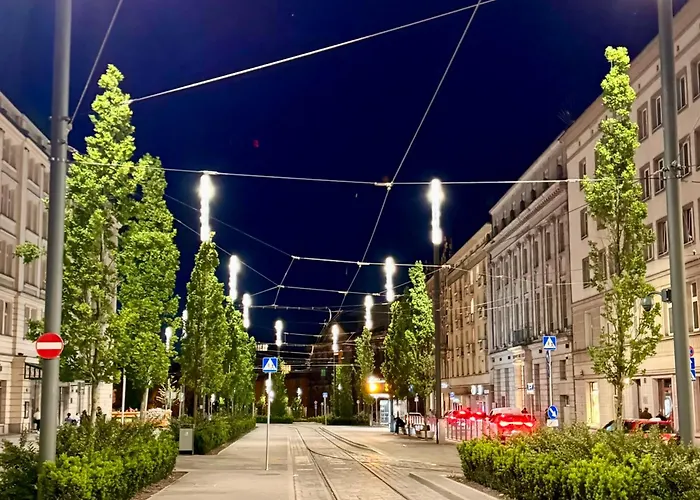 Lägenhet Luxury Art Centrum Plac Wolnosci *